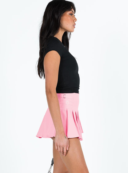 Cartwright Mini Skirt Pink