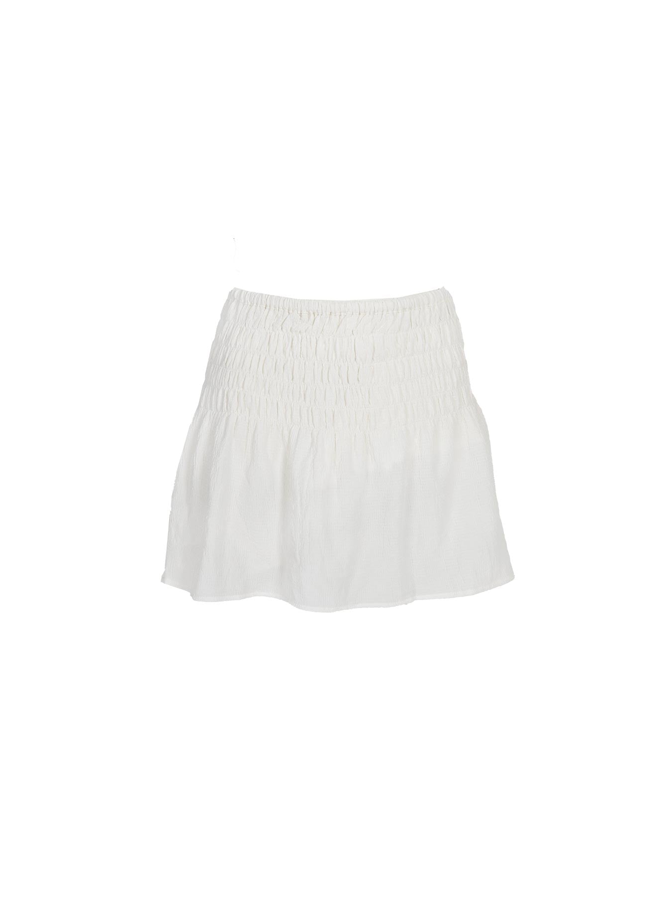 Trevani Ribbon Mini Skirt Ivory