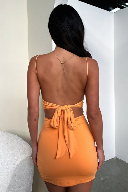 Lahni Dress - Orange