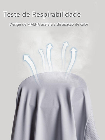 Casaco Fino de Proteção Solar UPF50+ Com Chapéu Removível - Zattae