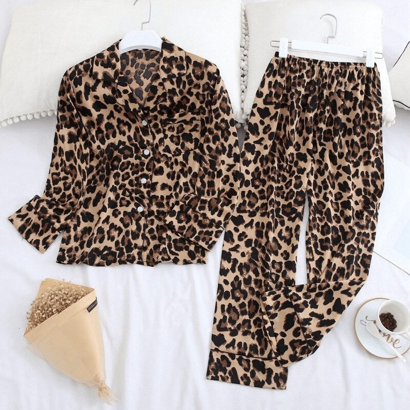 Pijama Americano - Real Leopard - Zattae