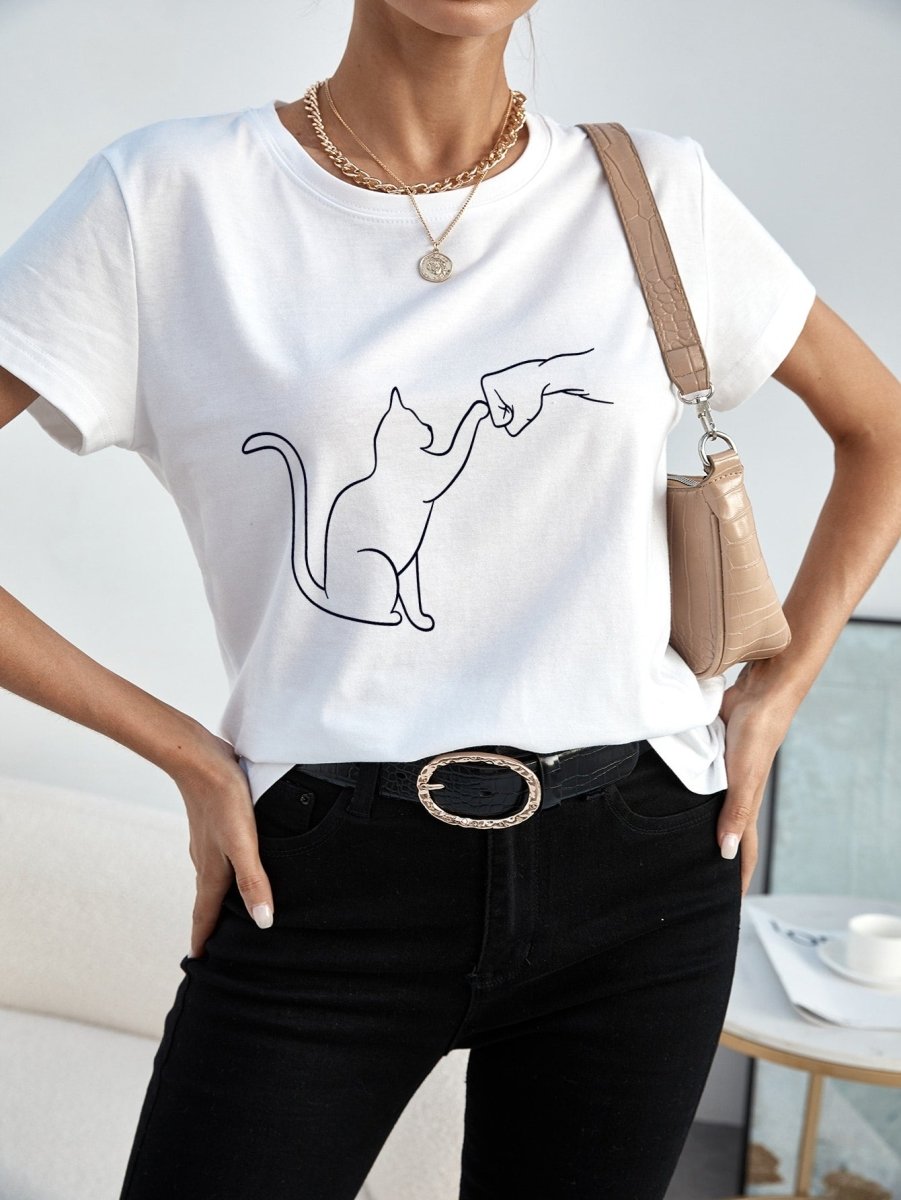 T-shirt Cat - Zattae